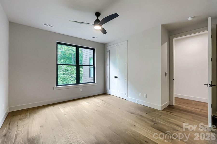 Secondary Bedroom - left side of the home