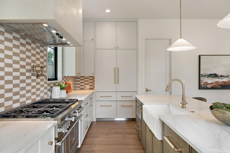 Furnished interior view inside a new home in , Austin (Image 15).
