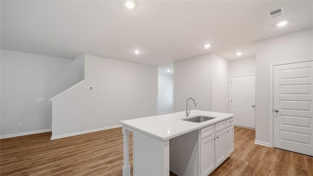 Furnished interior view inside a new home in Brookland Commons, Monroe (Image 8).