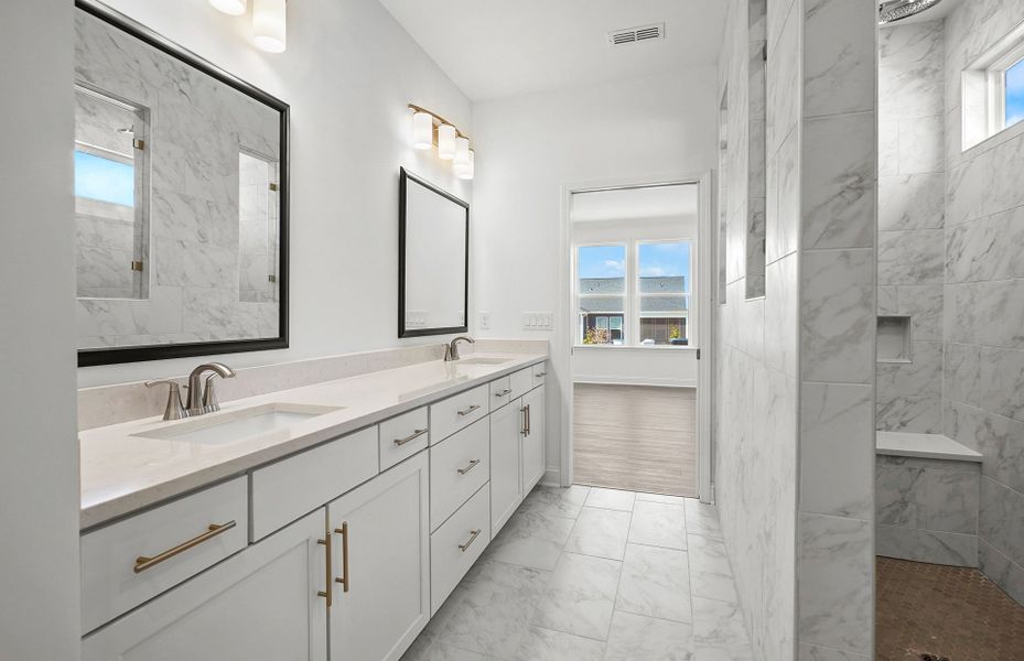 Furnished interior view inside a new home in Carolina Riverside, Belmont (Image 11).