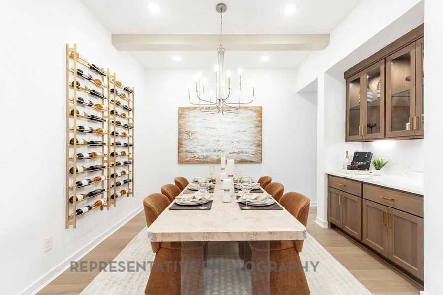 Furnished interior view inside a new home in Briarley, Montgomery (Image 17).