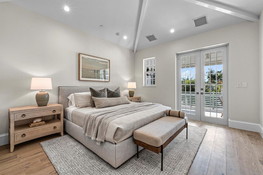 Furnished interior view inside a new home in , Delray Beach (Image 10). Furnished interior view inside a new home in , Delray Beach (Image 10).