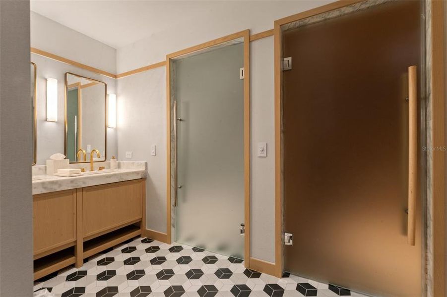 Furnished interior view inside a new home in , Tampa (Image 18).