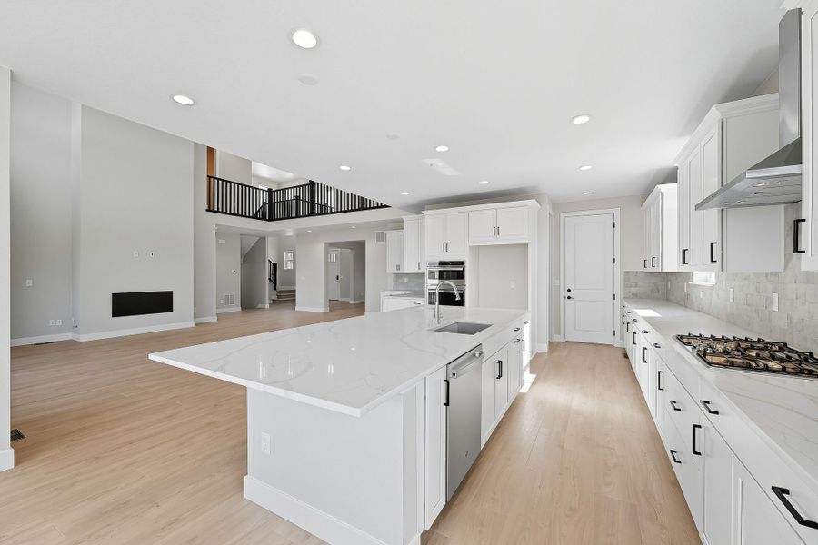 Furnished interior view inside a new home in Macanta Destination Collection, Castle Rock (Image 7).