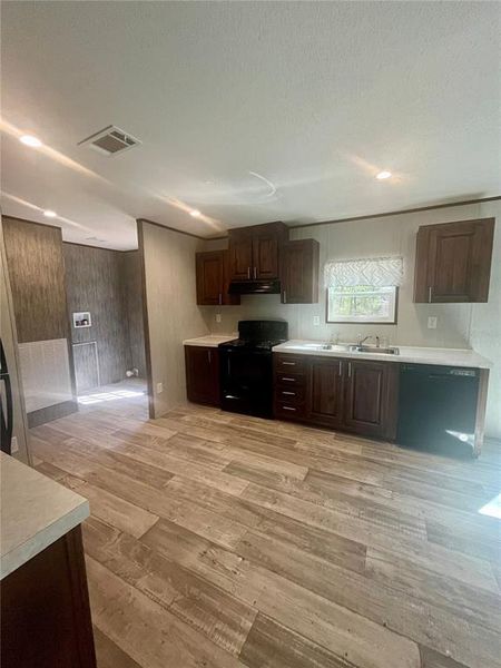 Furnished interior view inside a new home in , Florahome (Image 3).