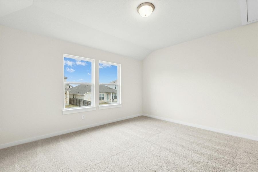 Spacious, unfurnished interior of a new home in University Heights, Round Rock (Image 28). Spacious, unfurnished interior of a new home in University Heights, Round Rock (Image 28).
