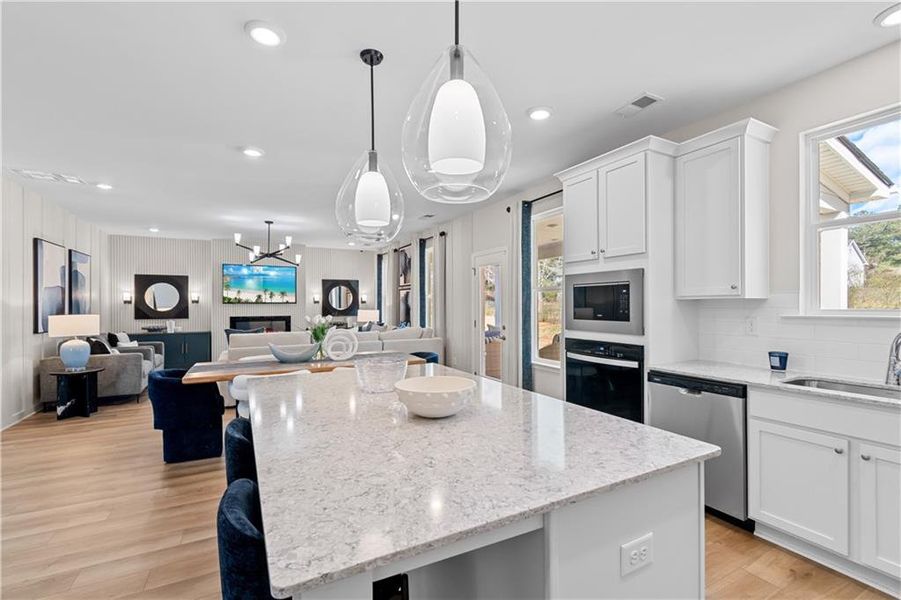 Furnished interior view inside a new home in Bowers Farm, McDonough (Image 31).
