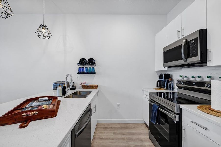 Furnished interior view inside a new home in , Davenport (Image 32).