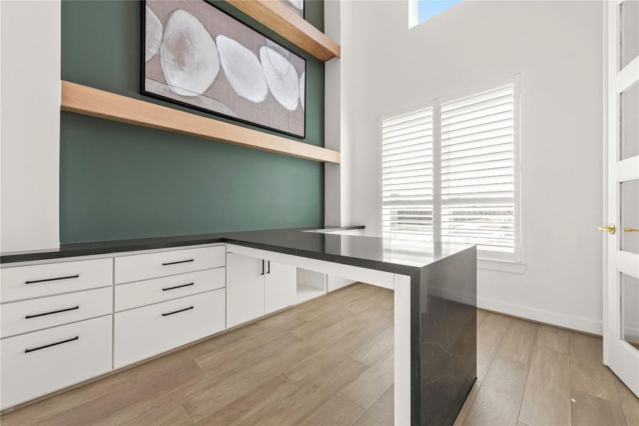 Furnished interior view inside a new home in The Trails, New Caney (Image 15). Furnished interior view inside a new home in The Trails, New Caney (Image 15).