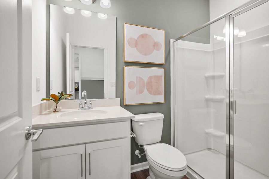 Representative furnished interior of a home built from the Marshall by Pulte Homes in Michaux Gardens, Belmont (Image 71). Representative furnished interior of a home built from the Marshall by Pulte Homes in Michaux Gardens, Belmont (Image 71).