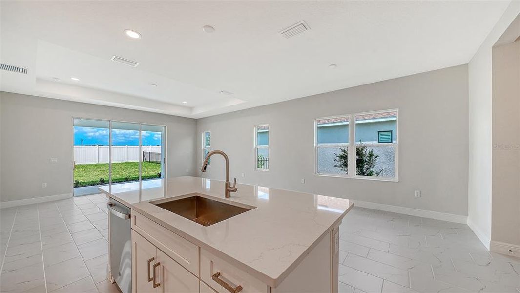 Furnished interior view inside a new home in Canoe Creek, Parrish (Image 12).
