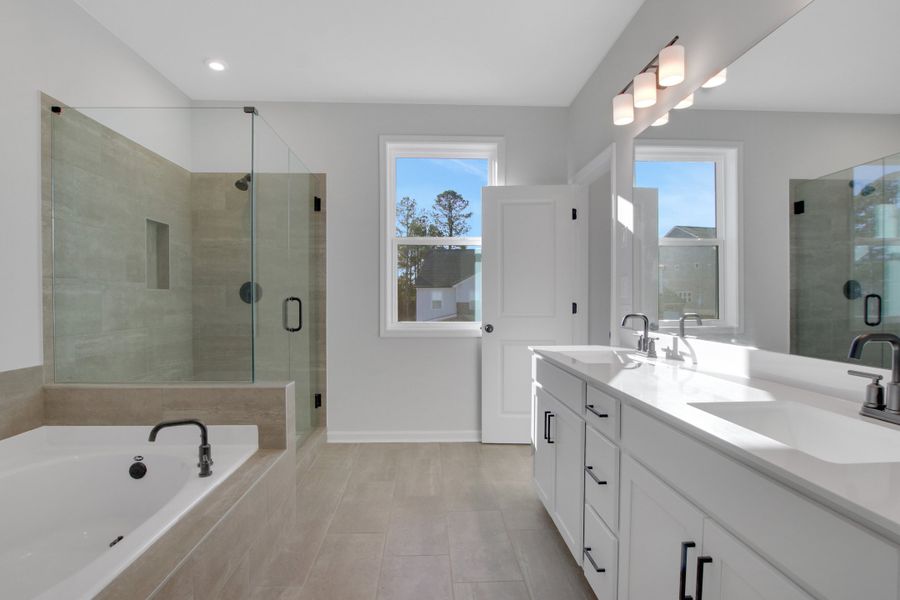 Furnished interior view inside a new home in Hillside Manor, Powder Springs (Image 7).