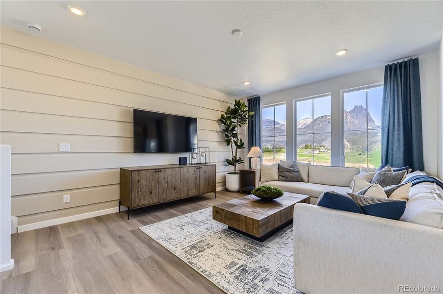 Furnished interior view inside a new home in , Watkins (Image 3).