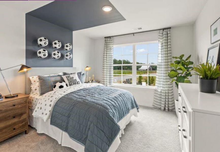 Furnished interior view inside a new home in The Estates at Gainesville Township, Gainesville (Image 15).