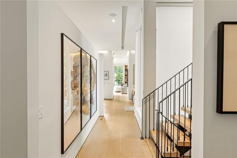 Furnished interior view inside a new home in , Brookhaven (Image 65).