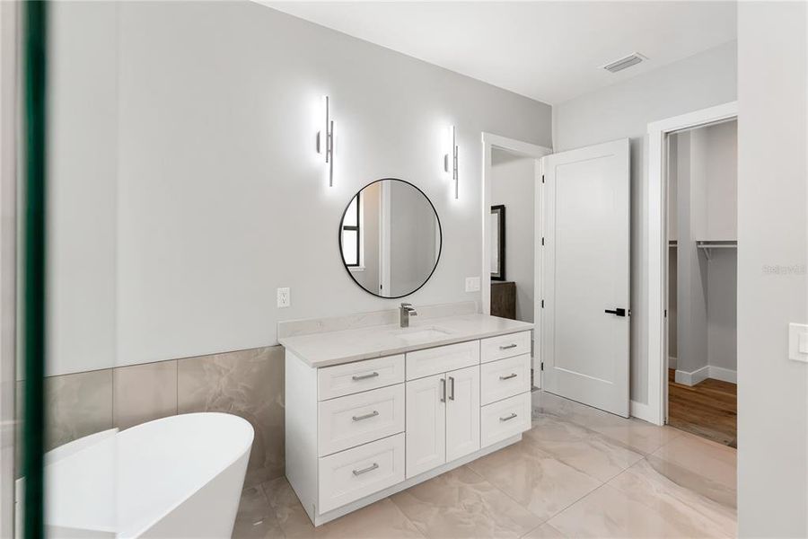 Furnished interior view inside a new home in , Port Charlotte (Image 39). Furnished interior view inside a new home in , Port Charlotte (Image 39).