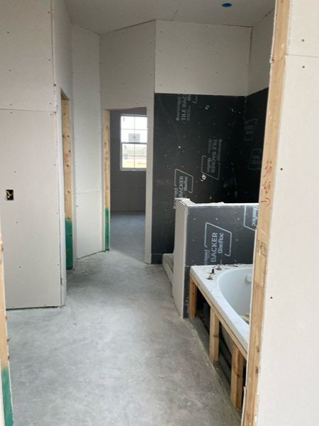 In-progress construction of a new home in Hillview Addition, Decatur, TX (Image 18).