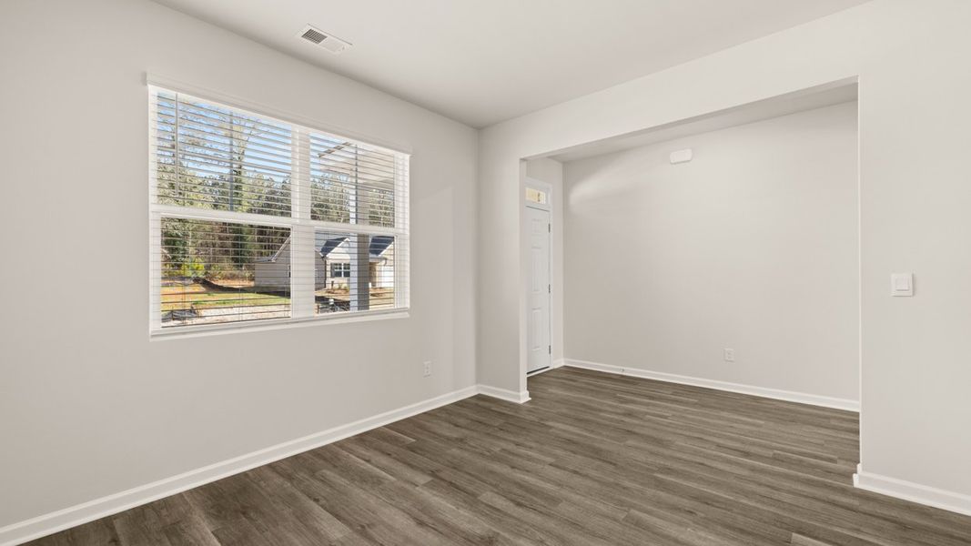 Representative unfurnished interior of a home built from the Hayden by D.R. Horton in Locust Grove Station - Cedar Ridge, Locust Grove (Image 25).