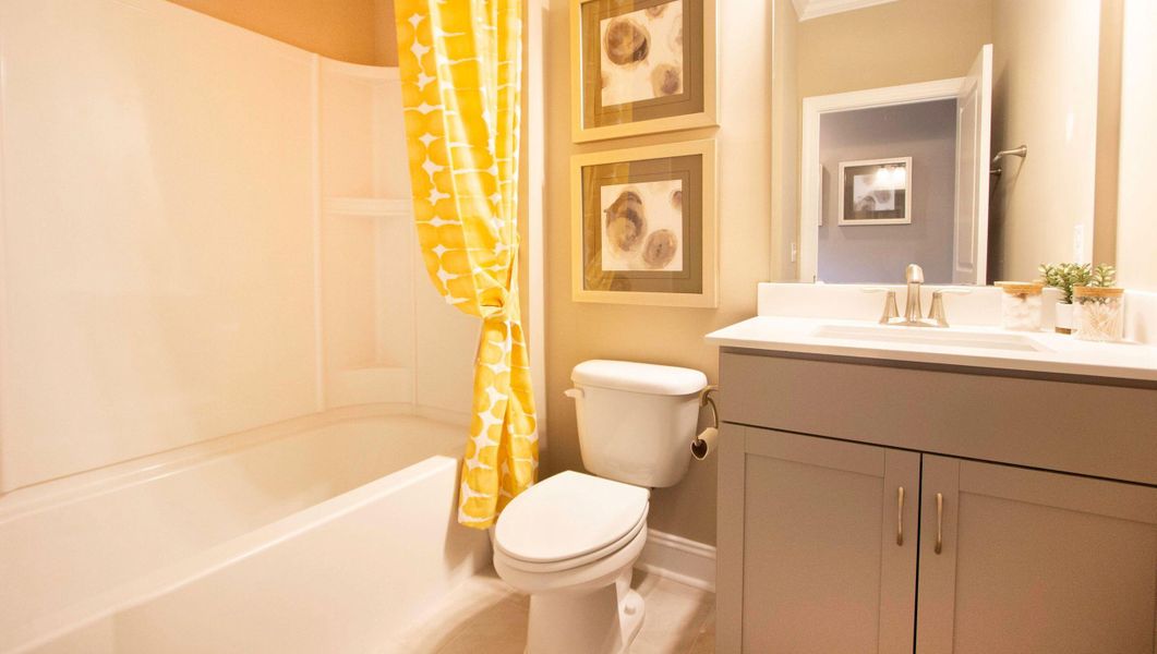 Furnished interior view inside a new home in Berkeley Bay, Ridgeville (Image 25).