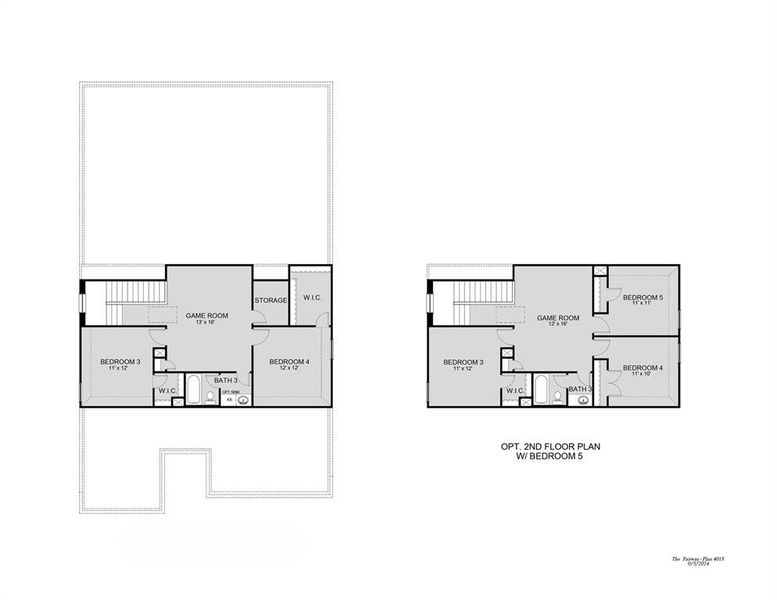 2D floor plan layout of this home in Rocky Creek Crossing, Crowley, TX (Image 3). 2D floor plan layout of this home in Rocky Creek Crossing, Crowley, TX (Image 3).