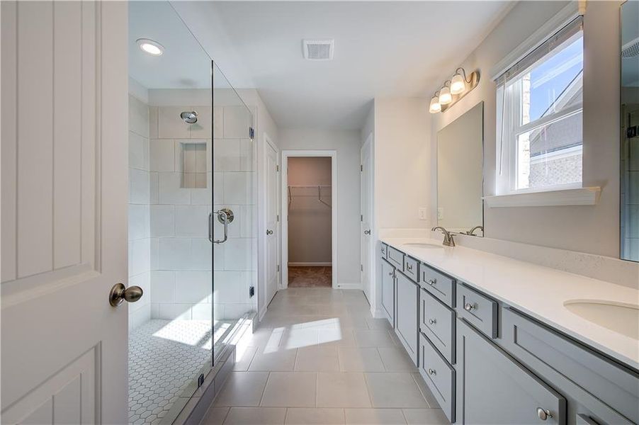 Furnished interior view inside a new home in Burchwood, Stockbridge (Image 5).