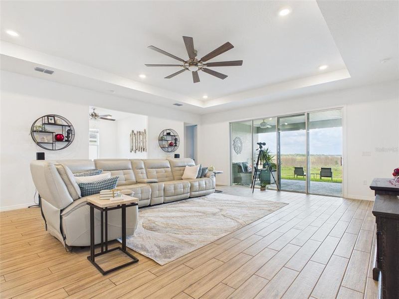 Furnished interior view inside a new home in , Ocala (Image 4).