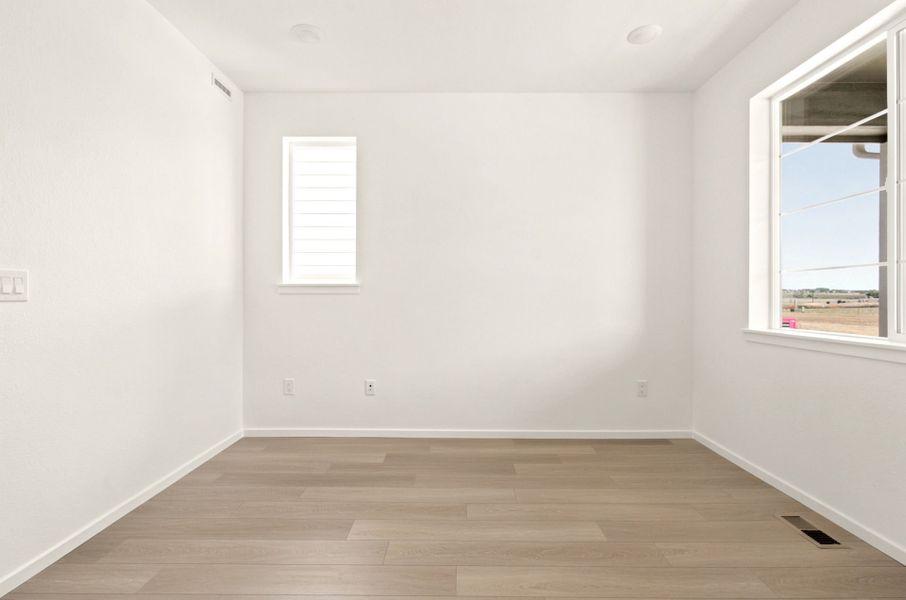 Spacious, unfurnished interior of a new home in Cordovan, Longmont (Image 31). Spacious, unfurnished interior of a new home in Cordovan, Longmont (Image 31).