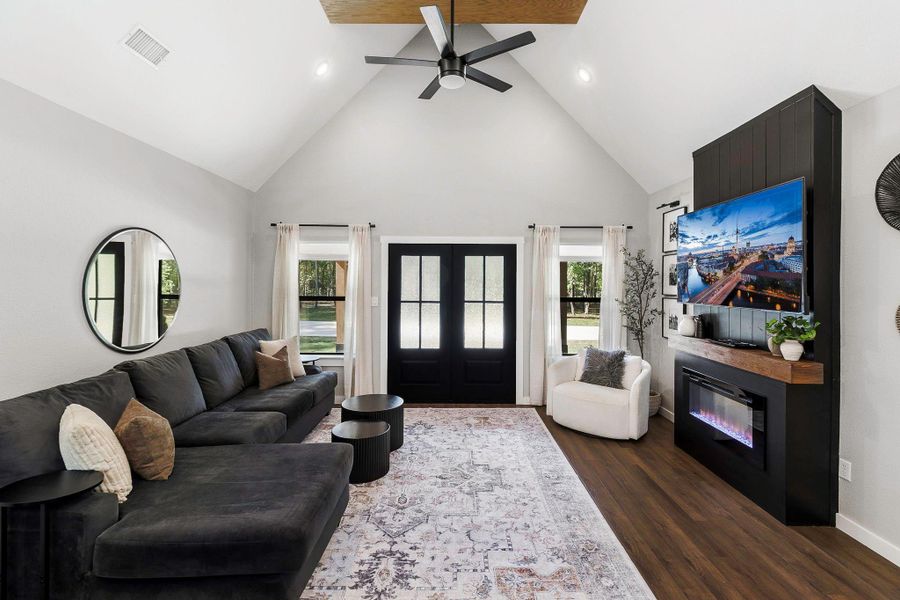 Furnished interior view inside a new home in , Montgomery (Image 30).