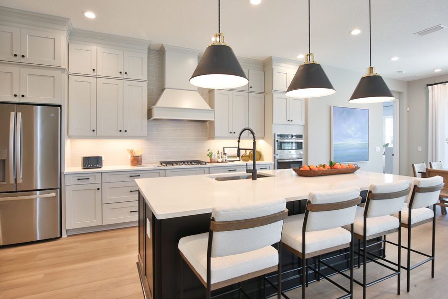Furnished interior view inside a new home in Palm Grove, Lakewood Ranch (Image 9).
