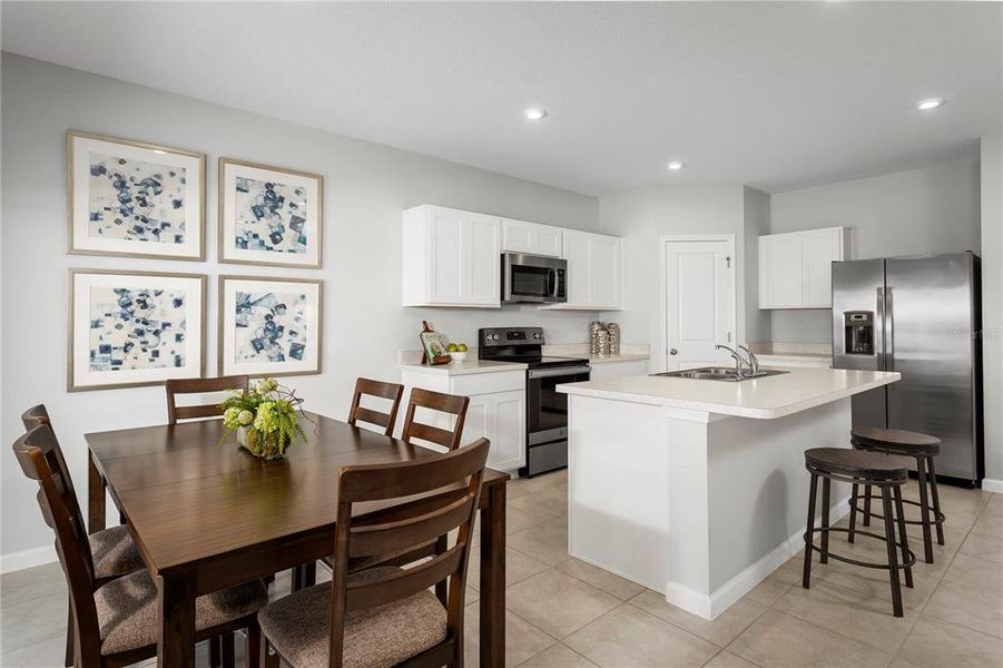 Furnished interior view inside a new home in Hillwood Preserve, Bradenton (Image 5).