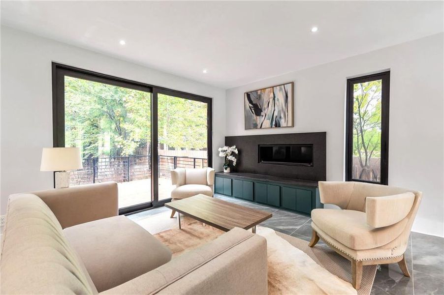 Furnished interior view inside a new home in , Brookhaven (Image 16). Furnished interior view inside a new home in , Brookhaven (Image 16).