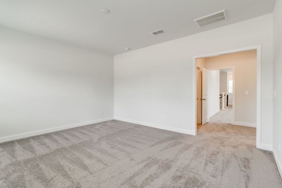 Spacious, unfurnished interior of a new home in Pecan Orchard, Elgin (Image 41).
