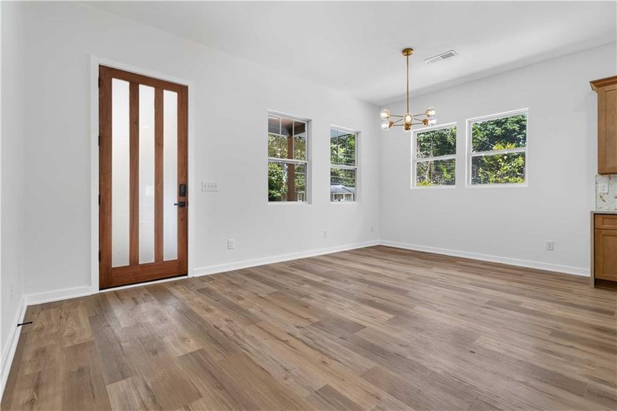 Spacious, unfurnished interior of a new home in , Atlanta (Image 22). Spacious, unfurnished interior of a new home in , Atlanta (Image 22).