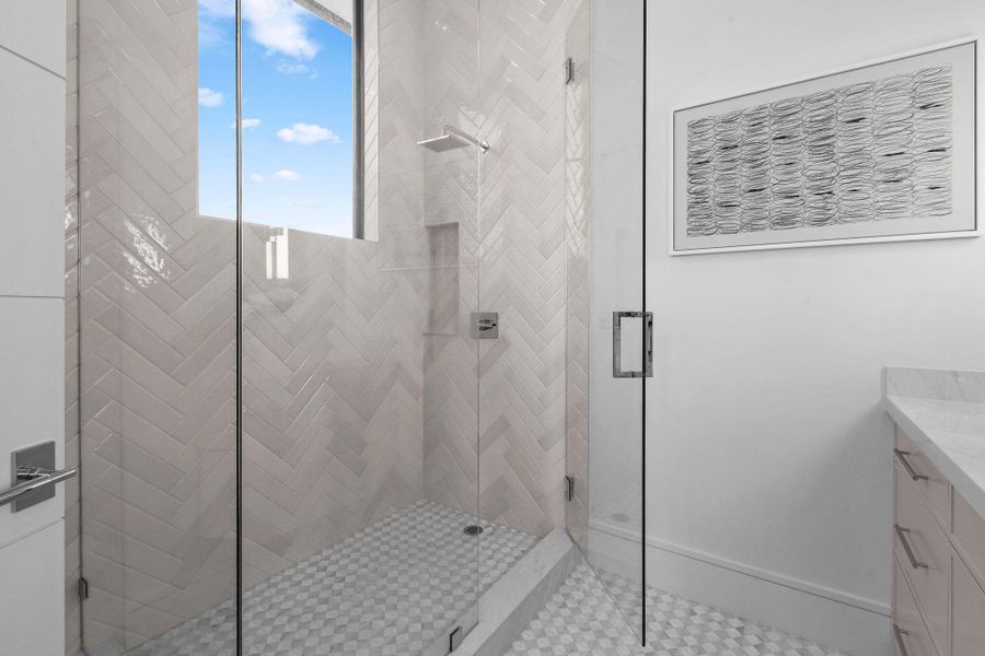 Furnished interior view inside a new home in , North Palm Beach (Image 5).