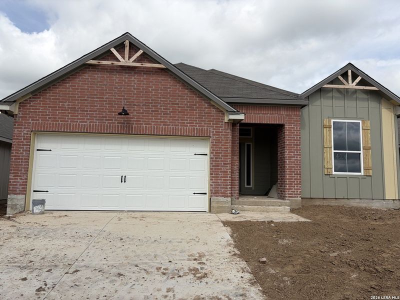 In-progress construction of a new home in Arroyo Ranch, Seguin, TX (Image 9).