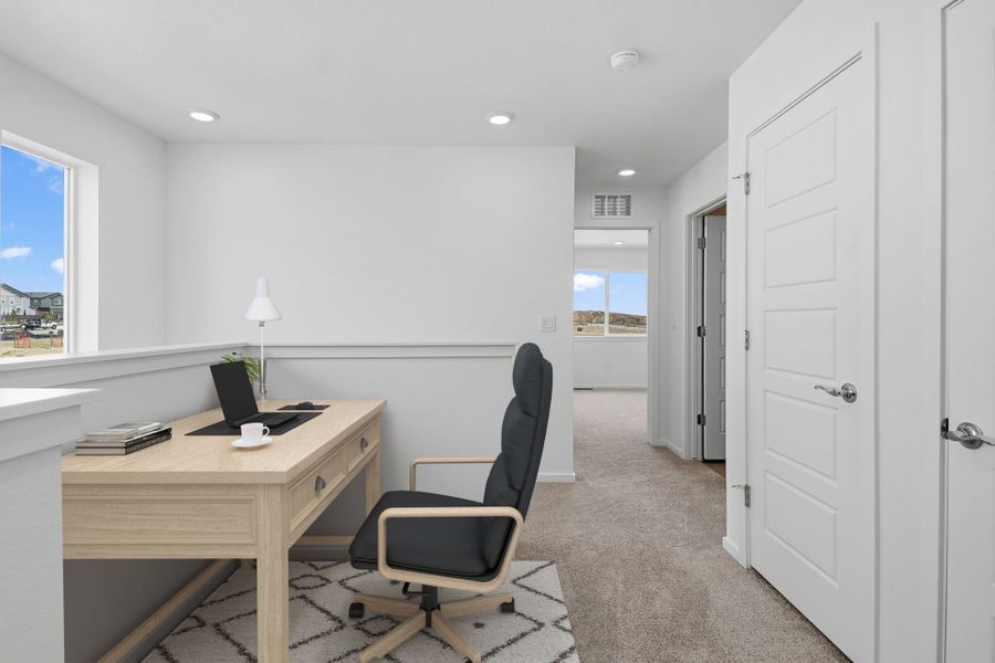 Furnished interior view inside a new home in Sky Ranch, Watkins (Image 6).