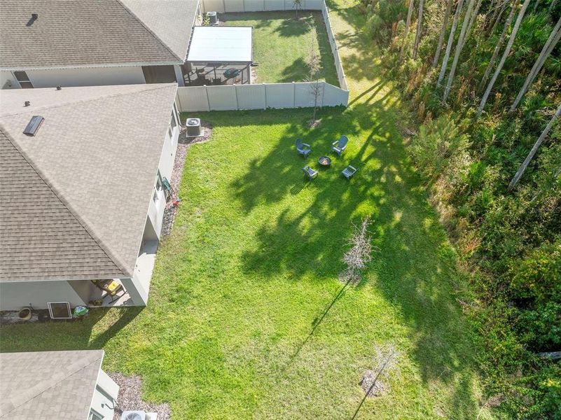 Exterior details and patio area of a home in Oak Leaf Preserve, New Smyrna Beach (Image 28). Exterior details and patio area of a home in Oak Leaf Preserve, New Smyrna Beach (Image 28).