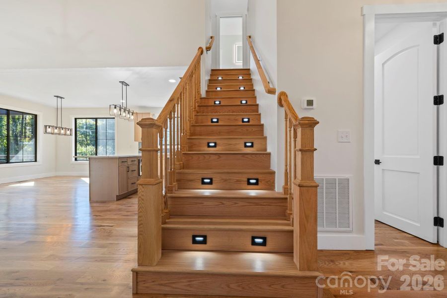 Furnished interior view inside a new home in , Hendersonville (Image 8).