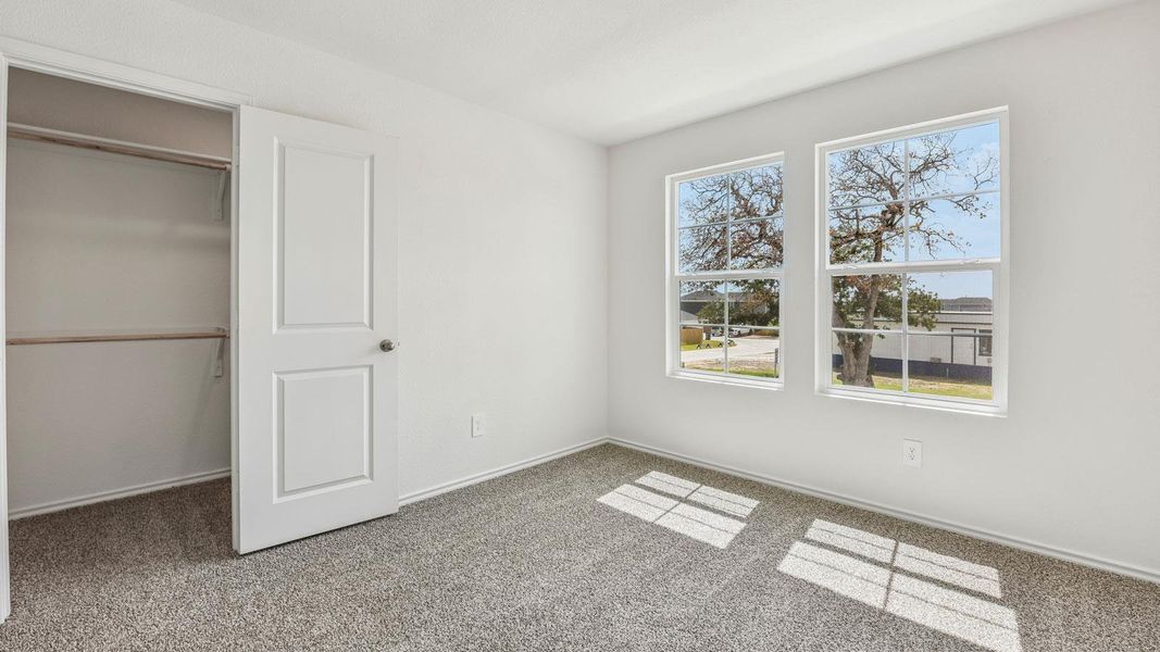 Spacious, unfurnished interior of a new home in Valverde, Bastrop (Image 28). Spacious, unfurnished interior of a new home in Valverde, Bastrop (Image 28).