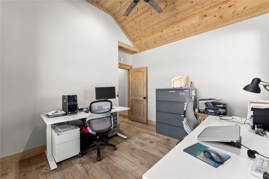Furnished interior view inside a new home in , Cleveland (Image 19).
