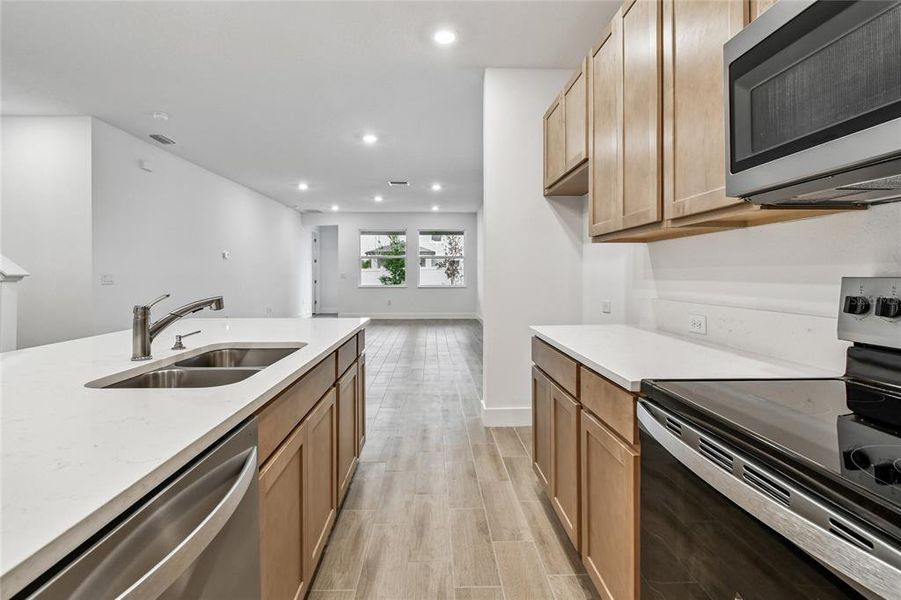 Furnished interior view inside a new home in Chapel Crossings, Wesley Chapel (Image 6).