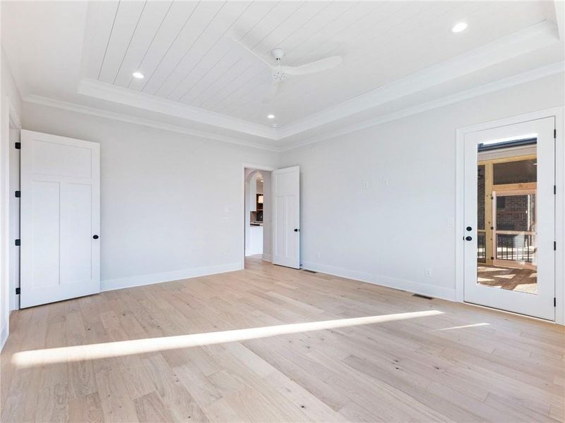 Spacious, unfurnished interior of a new home in , Buford (Image 66).