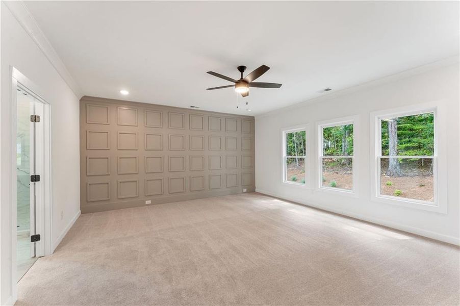 Spacious, unfurnished interior of a new home in Lanesborough, Marietta (Image 19).