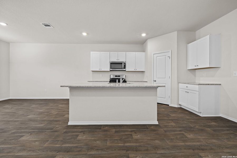 Furnished interior view inside a new home in Riverstone at Westpointe, San Antonio (Image 6).