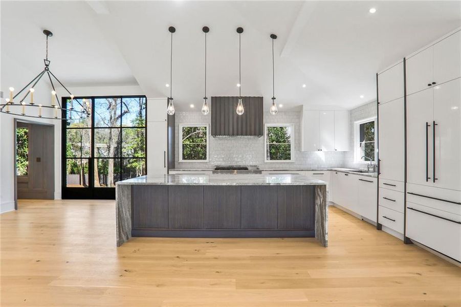 Furnished interior view inside a new home in , Atlanta (Image 4).