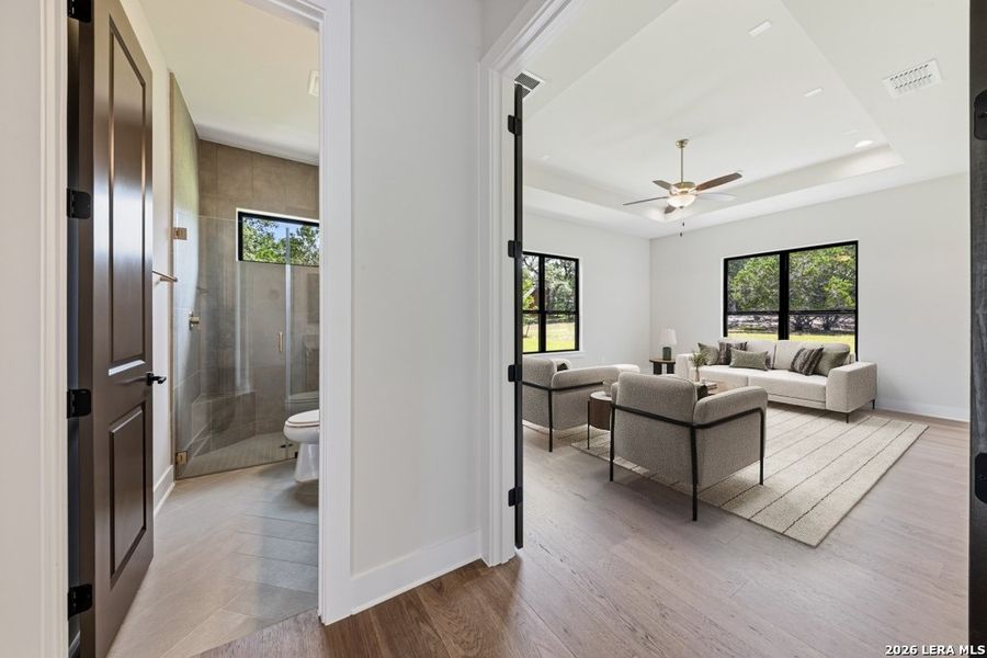 Furnished interior view inside a new home in , Boerne (Image 17). Furnished interior view inside a new home in , Boerne (Image 17).