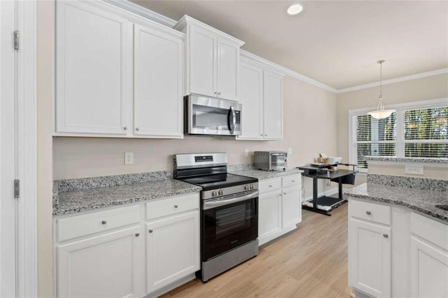 Furnished interior view inside a new home in , McDonough (Image 17).