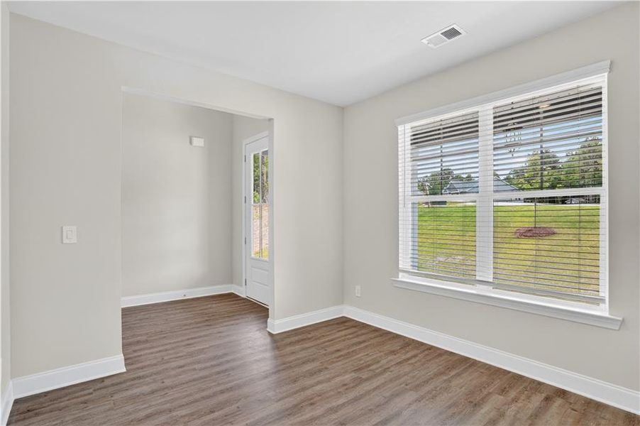 Spacious, unfurnished interior of a new home in Waters Edge, Mansfield (Image 20).