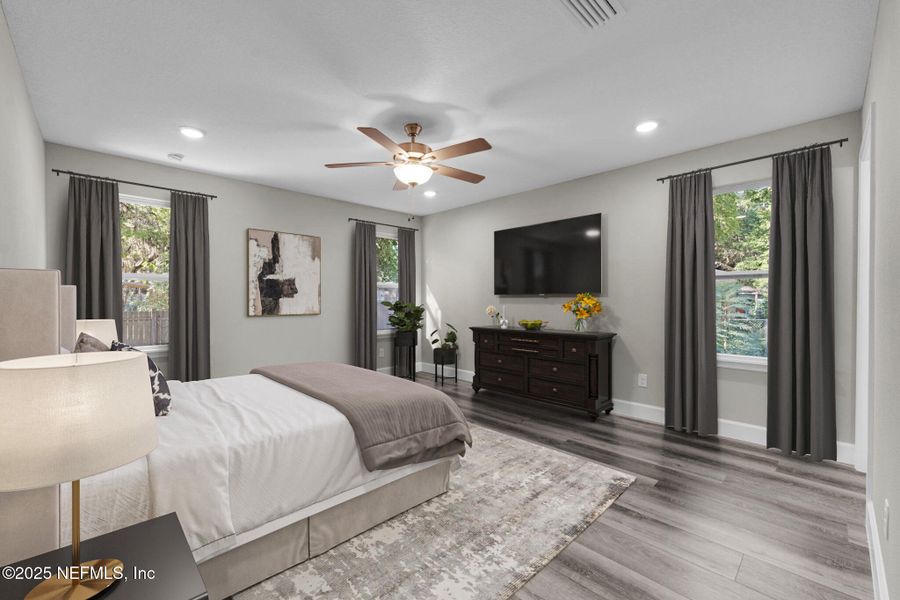 Furnished interior view inside a new home in , Jacksonville (Image 5).