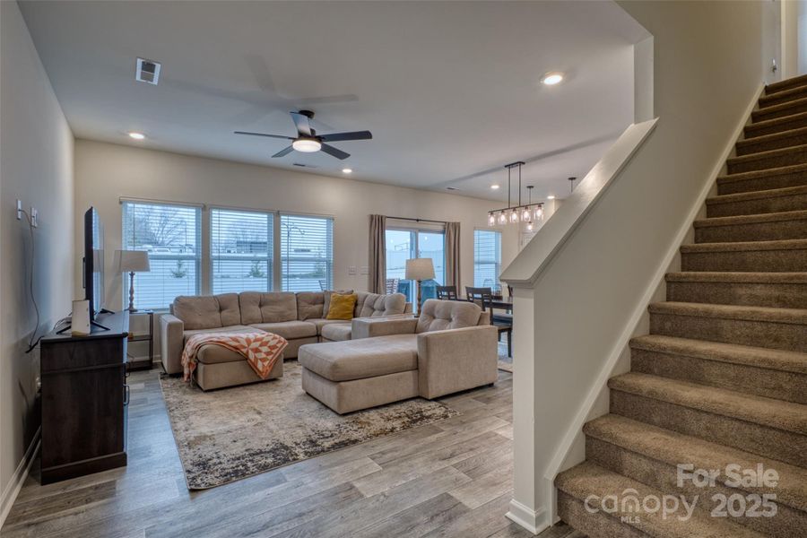 Furnished interior view inside a new home in , York (Image 38). Furnished interior view inside a new home in , York (Image 38).